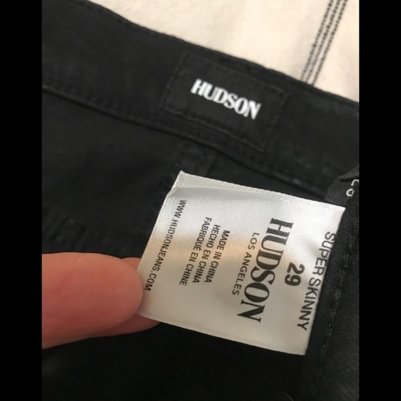 25. Hudson Natalie Midrise Super Skinny Ankle Jeans - Picture 15 of 16